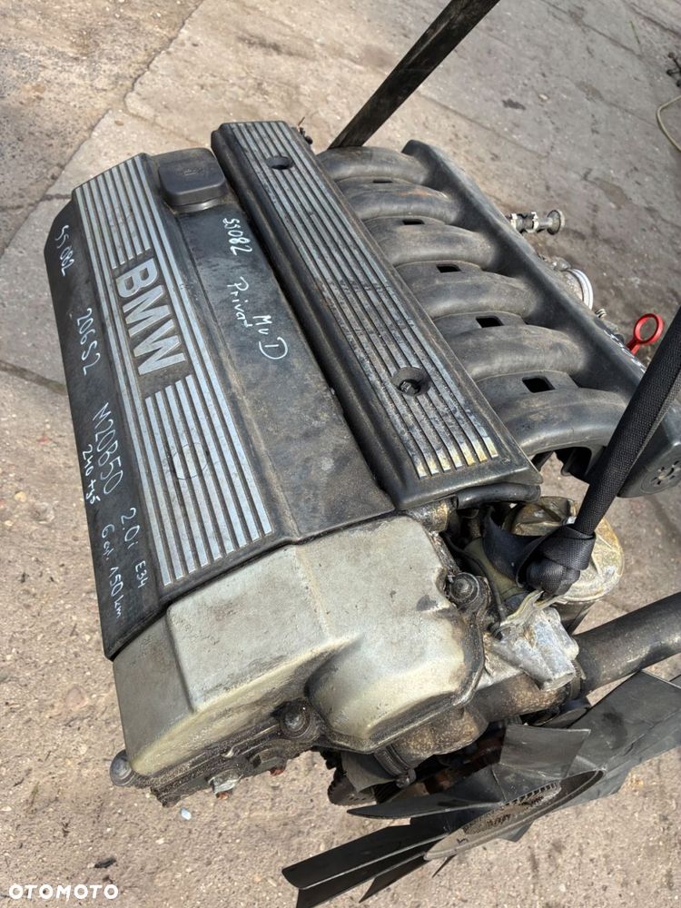 BMW E34 2.0B M20B50 206S2  SILNIK PRZEBIEG 240tyś - 1