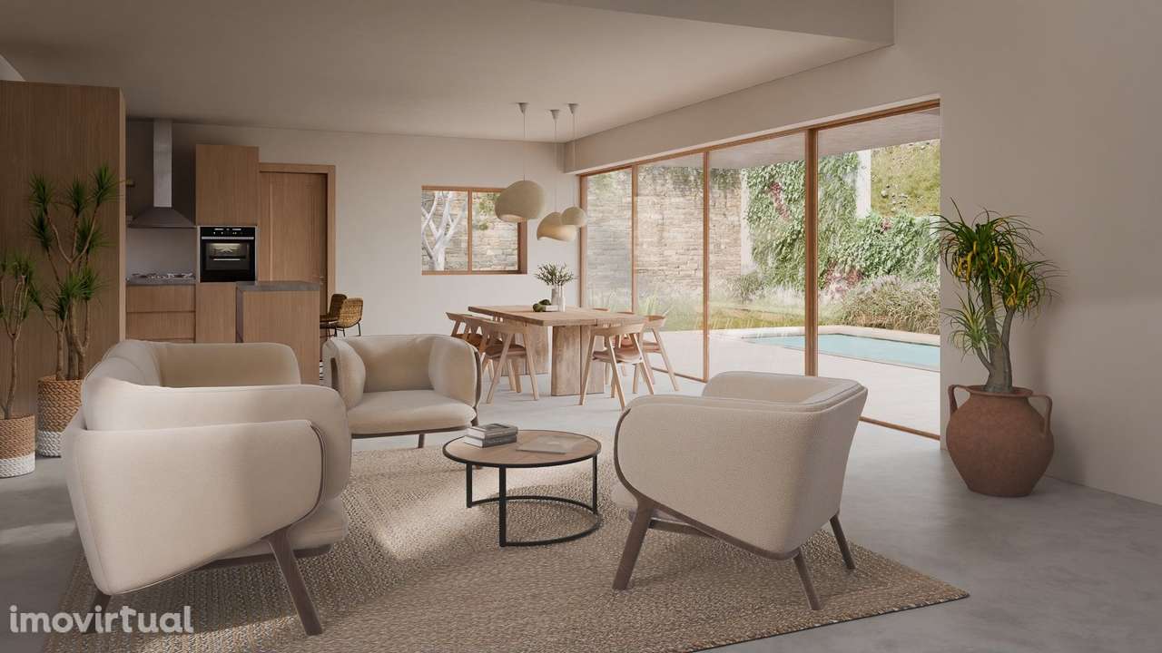 LUXUOSA E MODERNA MORADIA T5 EM CONSTRUÇÃO PARA VENDA, EM MONTE CANELA - Grande imagem: 2/7