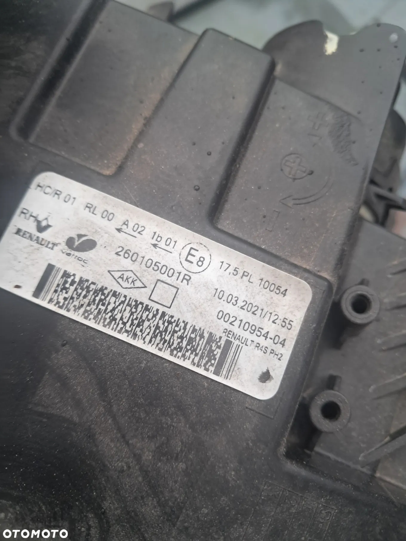 Zderzak przód Renault Twingo III 3 lift lampa prawa  pas przedni przodu okulary przód Grill Atrapa maska błotniki - 10