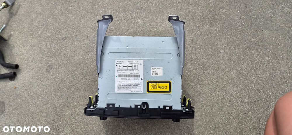 Radio CD radioodtwarzacz kabel Toyota Prius II 2005r 86120-47120 - 3