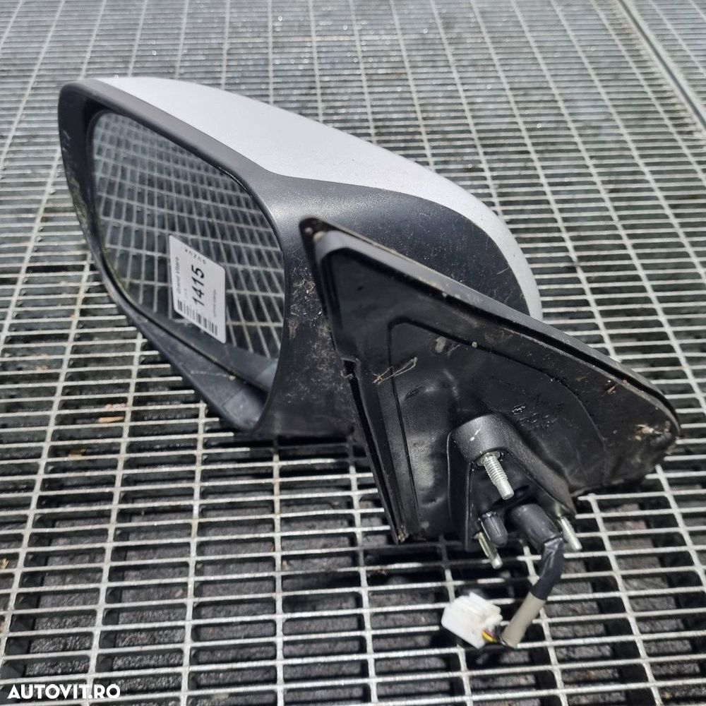 Oglinda stanga Suzuki Grand Vitara 2006 - 2012 4 Usi Silky Silver Z2S (1415) Fără ... - 2