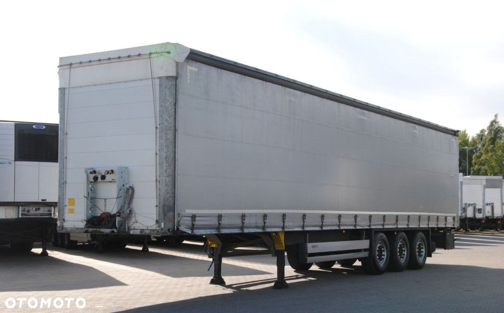 Schmitz Cargobull SCS kurtyna, podnoszona oś - 5