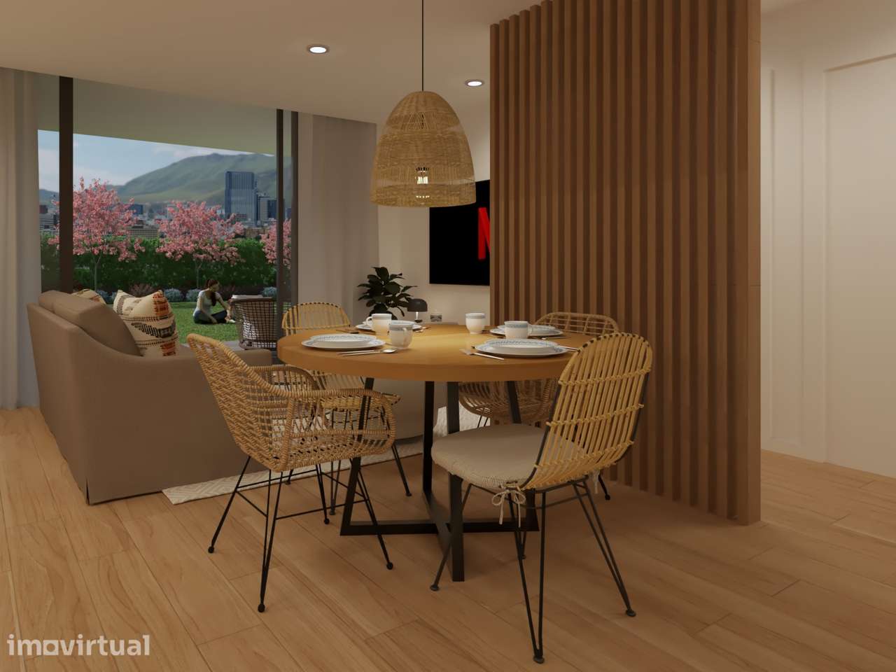T1 NOVO NO CENTRO DE ESTARREJA — ÚLTIMO ANDAR COM VARANDA DE 28M² - Grande imagem: 5/7