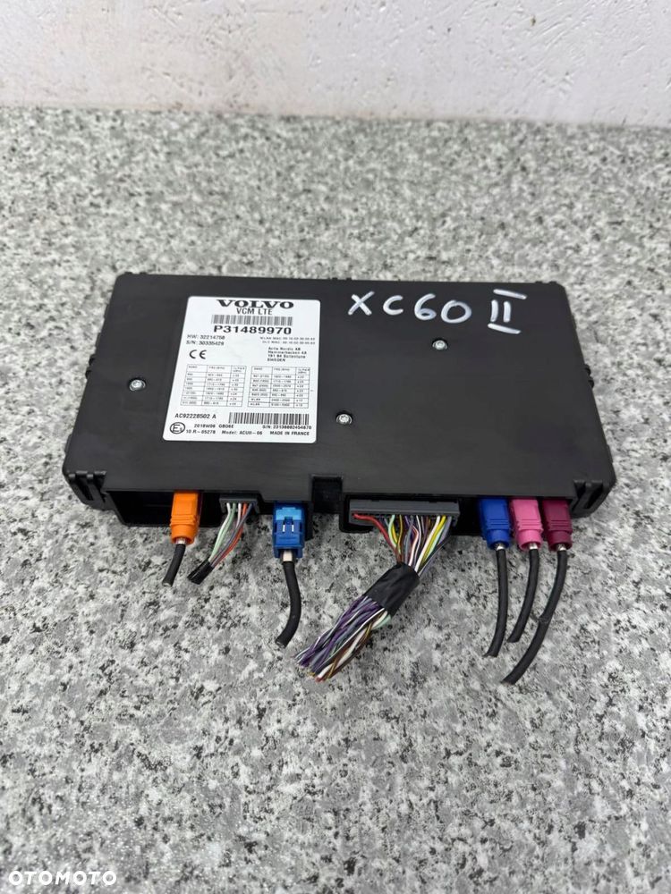 moduł sterownik vcm lte xc60 ii 2017-2024 31489970 - 4