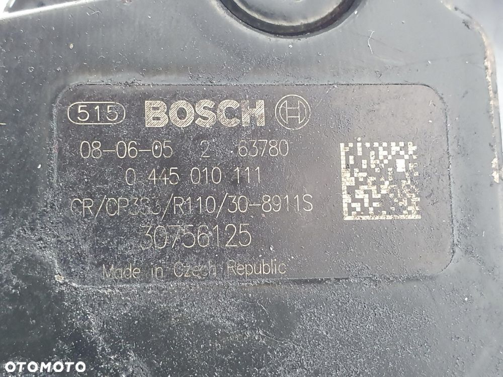 POMPA WTRYSKOWA Volvo V70 S60 2.4 D5 paliwa 0445010111 30756125 - 6