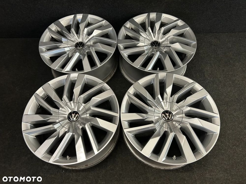 Alufelgi VW Touareg III, Tiguan, Sharan, Passat B8 19 cali 5x112 4szt. Ładne z czujnikami! - 4