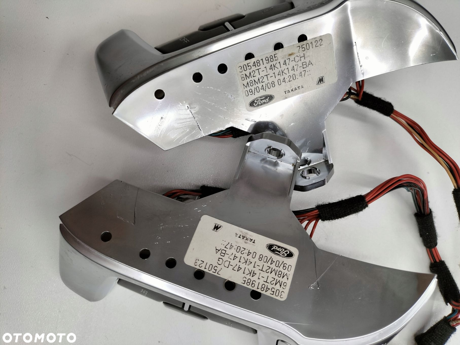 FORD MONDEO MK4 GALAXY PRZEŁĄCZNIK MULTIFUNKCJI KIEROWNICY CHROM - 4