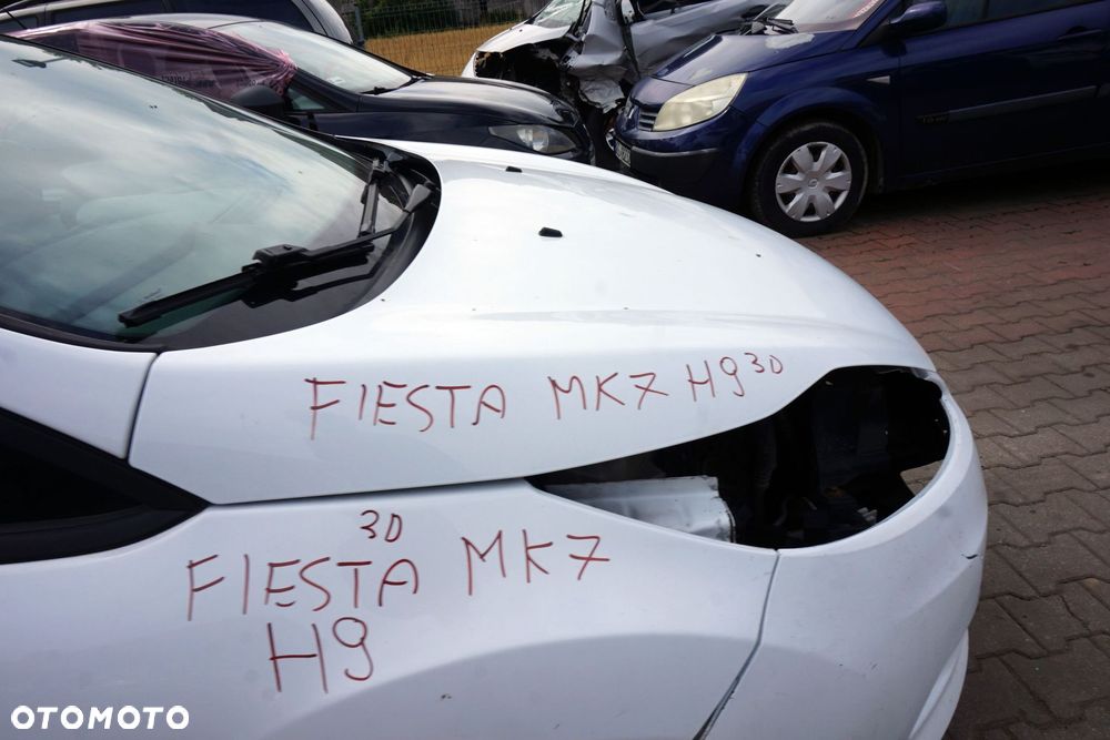 MASKA POKRYWA SILNIKA FIESTA VI MK6 VII MK7 H9 P9A61-A16610-AH BIAŁY FORD 2008-2017 - 5