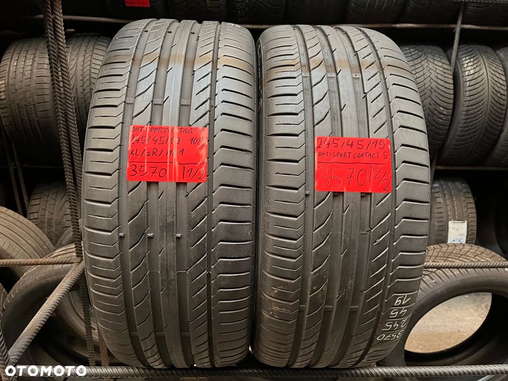 245 45 19 Continental Conti Sport Contact 5 102 Y M01 XL 2szt. - 1