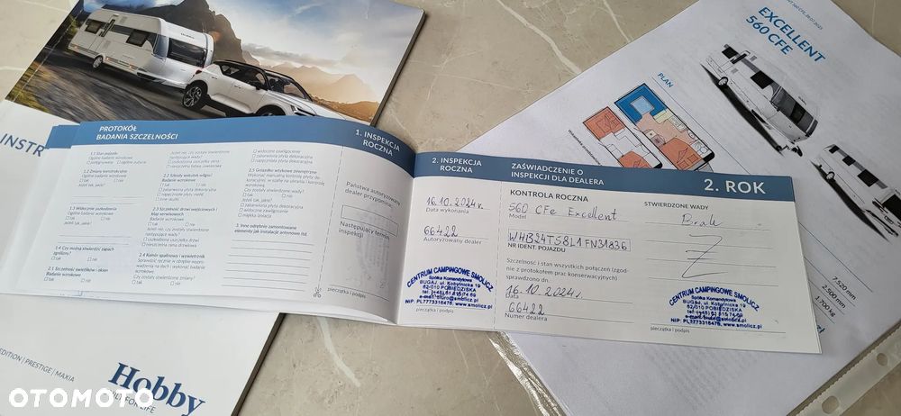 Hobby 560CFE, Faktura VAT, Polska, Serwisowana, - 28