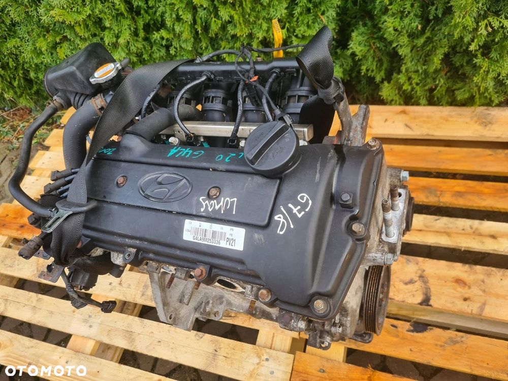 SILNIK KOMPLETNY G4LA HYUNDAI I20 1.2 16V 08/14 - 8