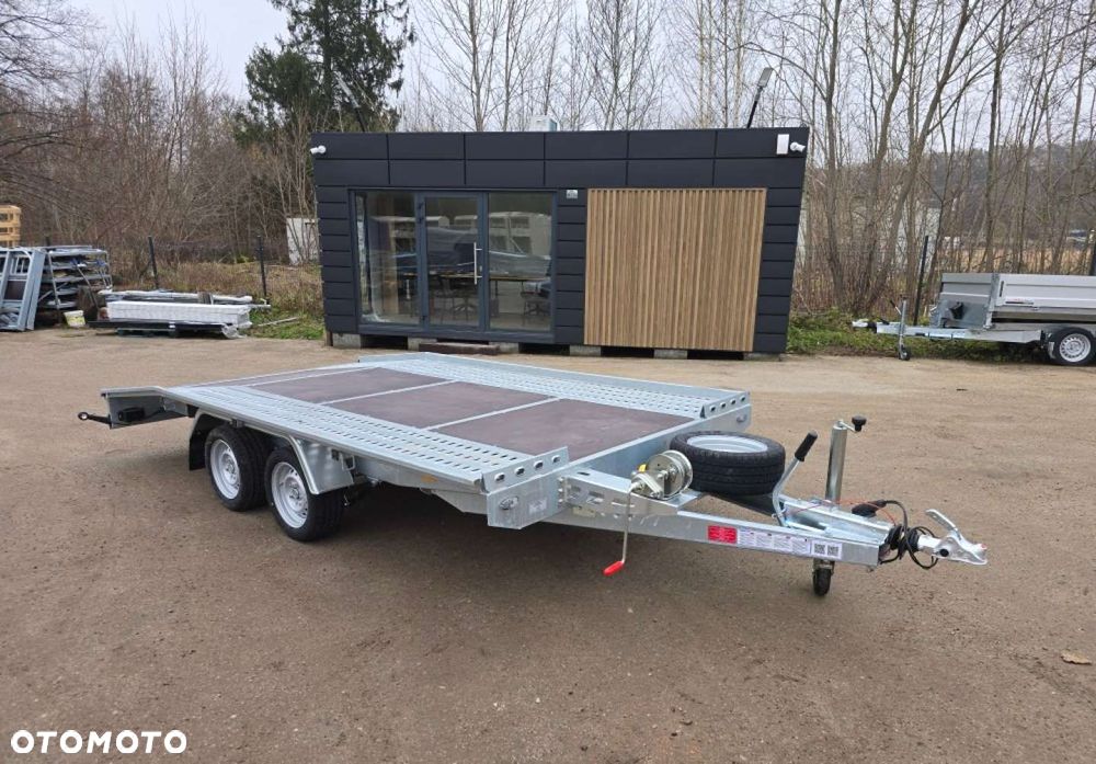 Niewiadów Laweta dwuosiowa Niewiadów (Boro) Jupiter 400 x 210 cm podłoga ze sklejki DMC 2700kg - 1