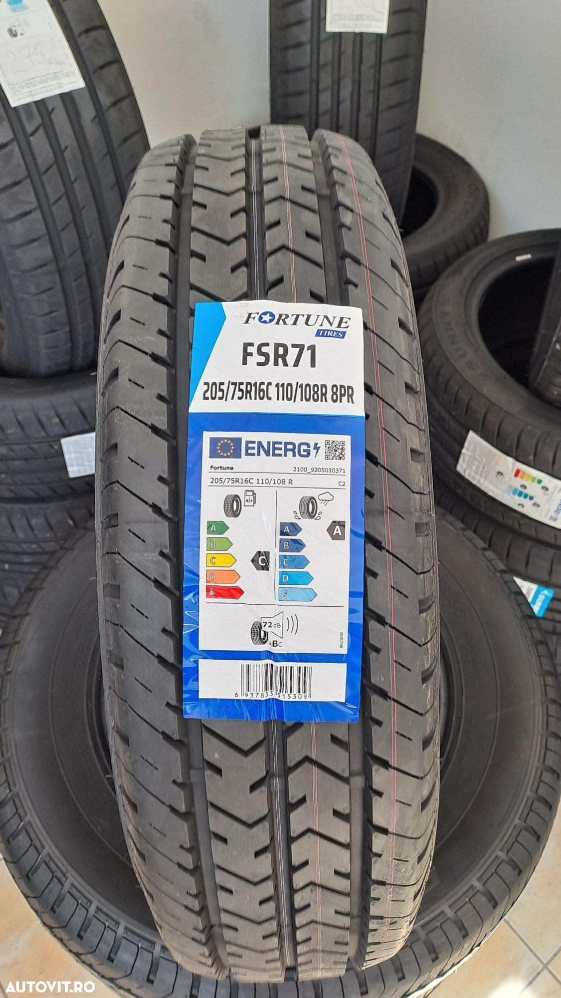 Anvelope noi vara 205 75 r16c FORTUNE - 2