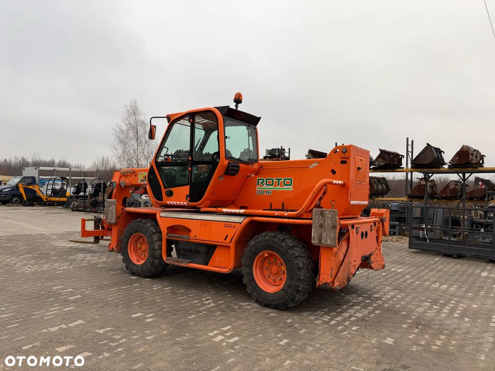 Merlo Roto 38.16 + kosz ładowarka teleskopowa obrotowa - 4