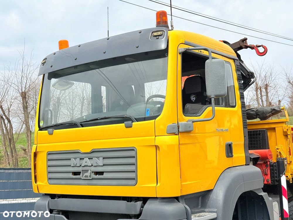 MAN * MAN TGA 18-410 * KIPER WYWROTKA * 4x4 * HDS Palfinger PK16500* Sprowadzony* Bardzo Dobry Stan * - 5