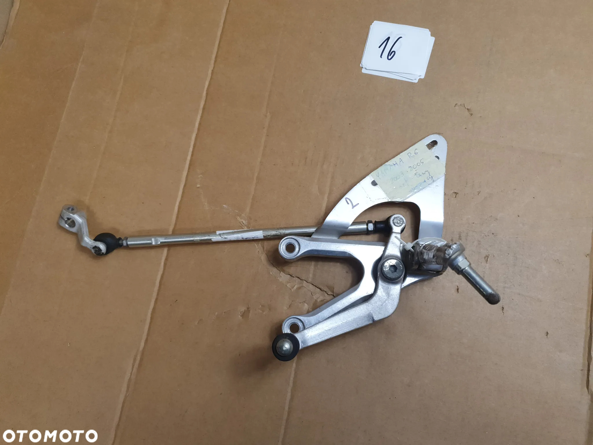 Yamaha YZF-R6 600 RJ05 / RJ09 (2003 - 2004) Set kierowcy lewy - 2