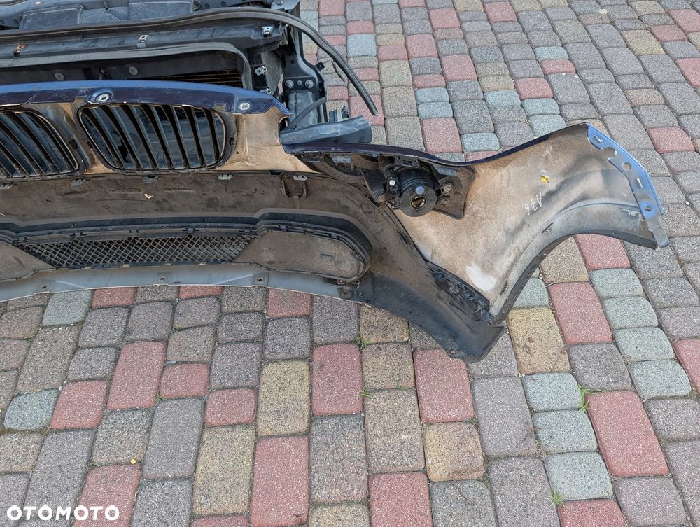 ZDERZAK PAS PRZEDNI MASKA BŁOTNIKI PRZÓD BMW X1 E84 2.0 B 11' A76 - 6