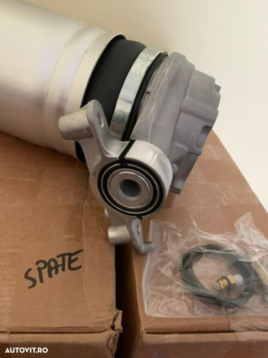 Perna aer telescop mercedes e class s class w211 w221 cls w219 vw phaeton touareg cayenne panamera fata spate audi a7 a8 a6 q7 perne noi suspensie supapa aer - 31