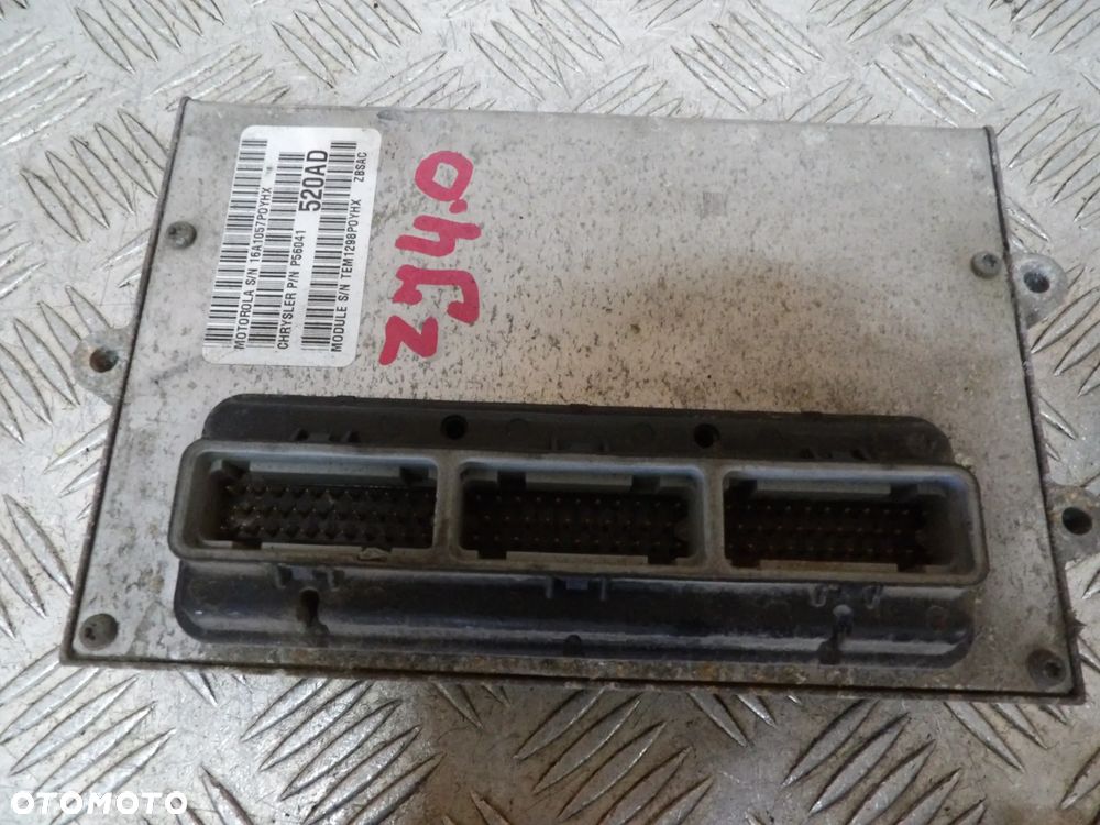 JEEP GRAND CHEROKEE ZJ 4.0 KOMPUTER STEROWNIK SILNIKA ZESTAW P56041520AD - 2