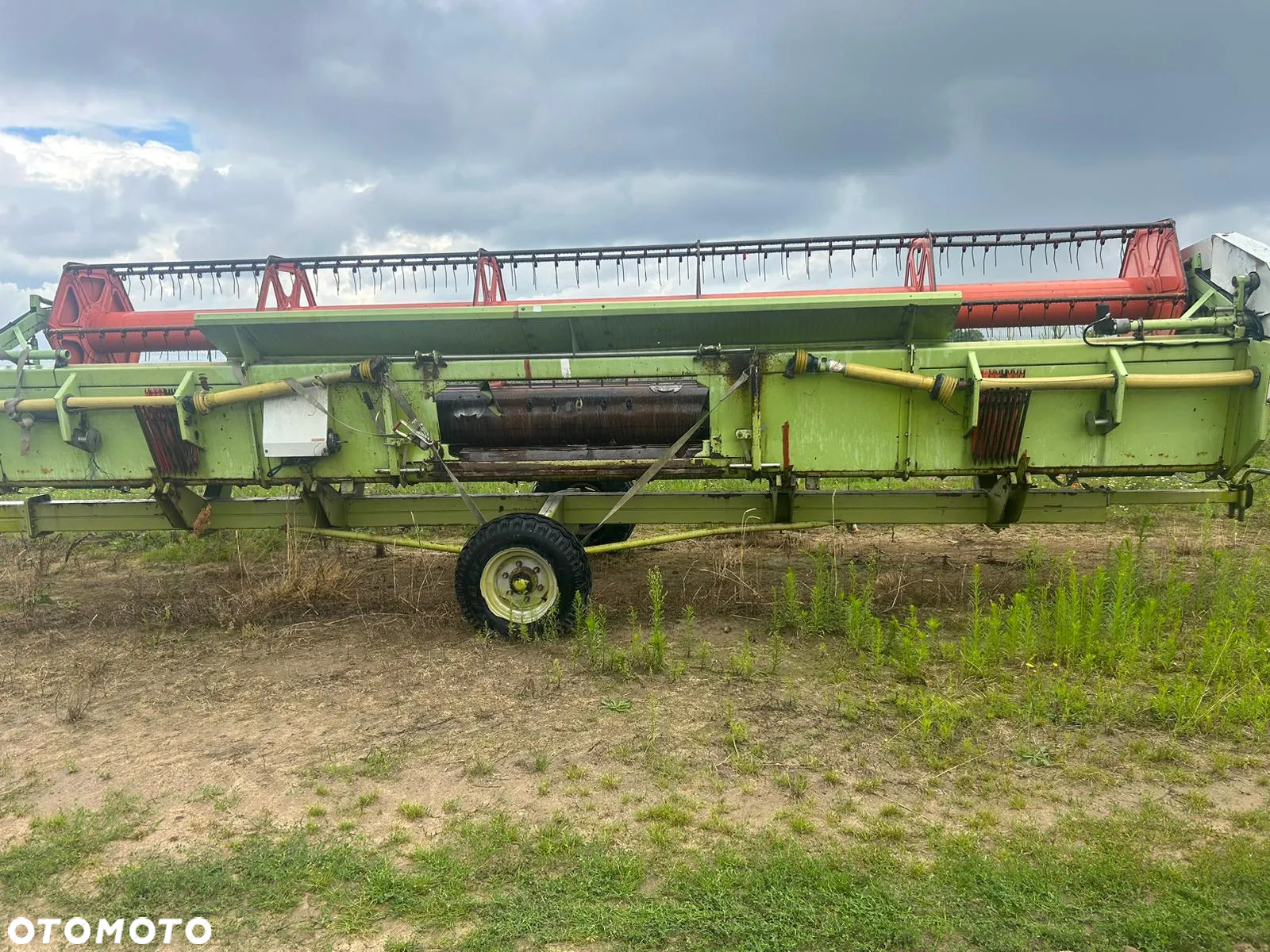 Claas Lexion 480, heder 7,5m, wózek, stół do rzepaku - 14