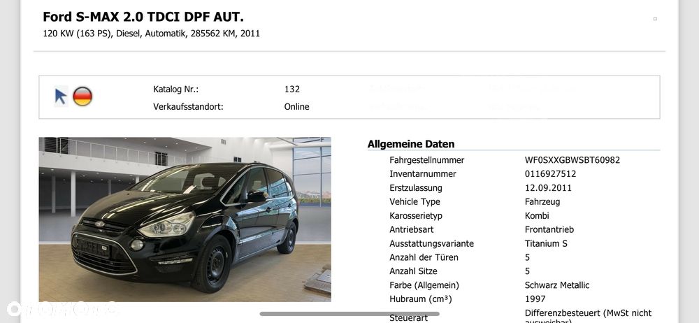 Ford S-Max 2.0 TDCi DPF Titanium X - 34