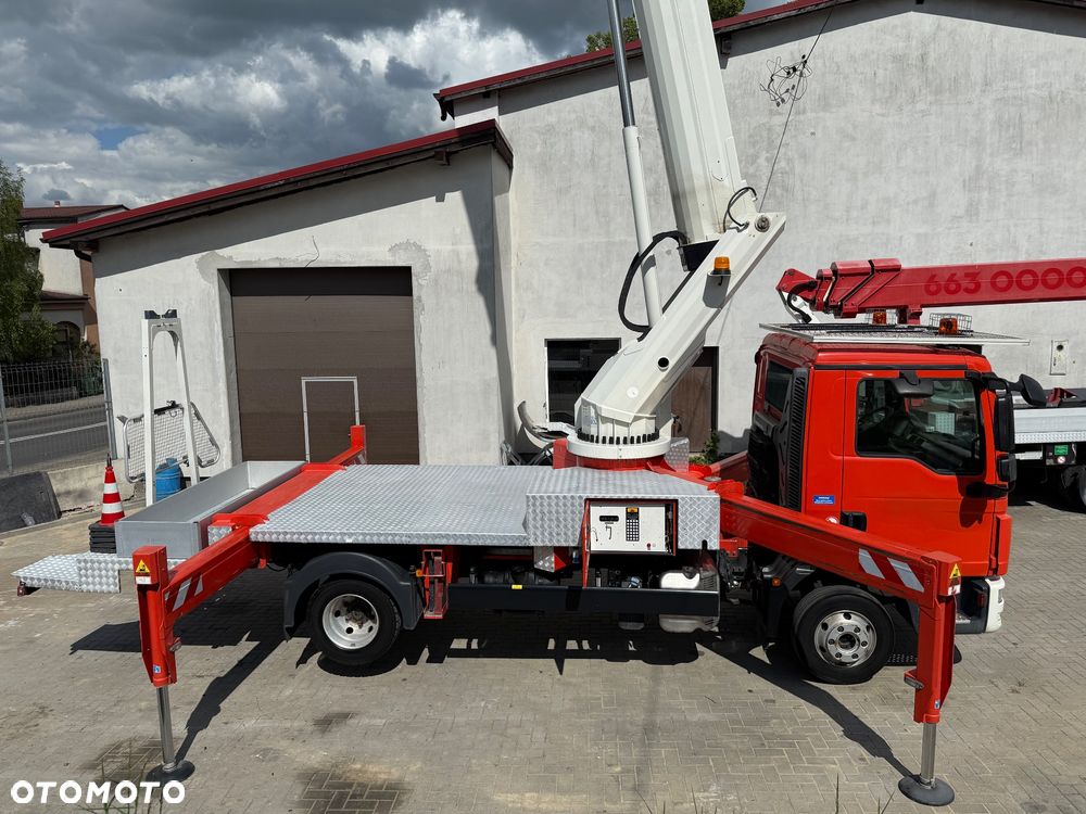MAN Podnośnik Koszowy Zwyżka Ruthman T330 33 metry  DmC 7500KG! 21 w bok! UDT! Jak Wumag Gsr Multitel Euro 6!!! - 12
