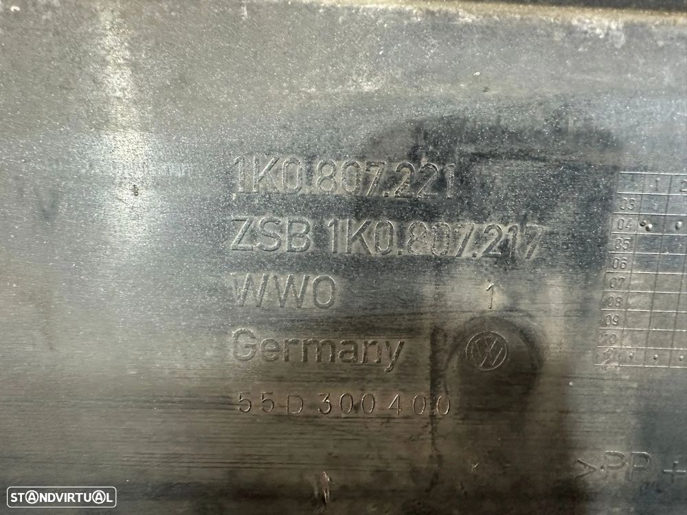 Parachoques Frente Frontal Original Volkswagen Golf 5 MK5 1K 1K0807221 2003 - 2008 - 5