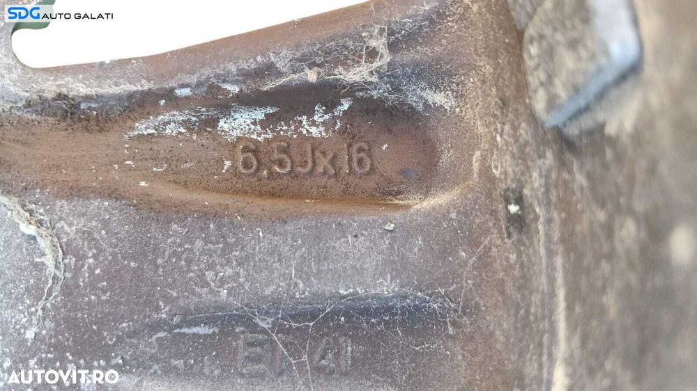 Janta Jante Roata Aliaj 205 55 R16 ET41 6,5Jx16 Opel Astra G 1998 - 2007 [M8434] - 2