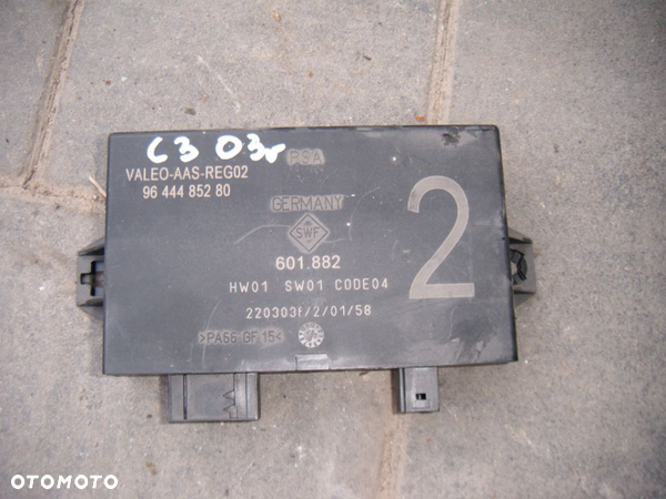citroen c3 03r  moduł parkowania 9644485280