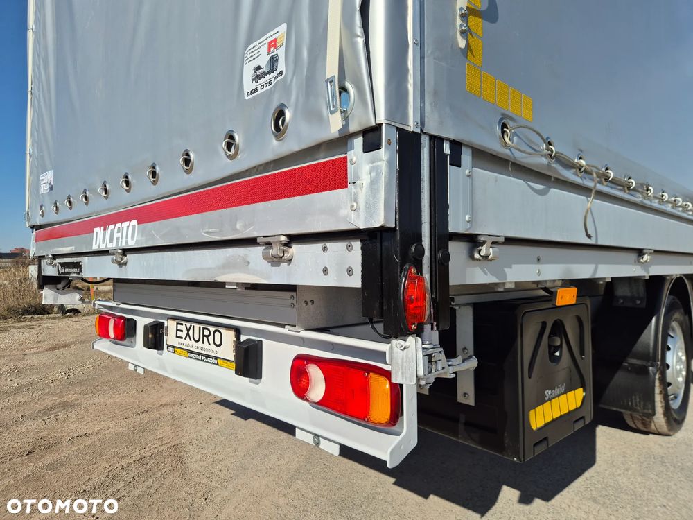 Fiat DUCATO MAXI 2.3 150KM PLANDEKA 10EP FIRANKA X2 ZSUWANY DACH SALON PL I-WŁAŚCICIEL - 25
