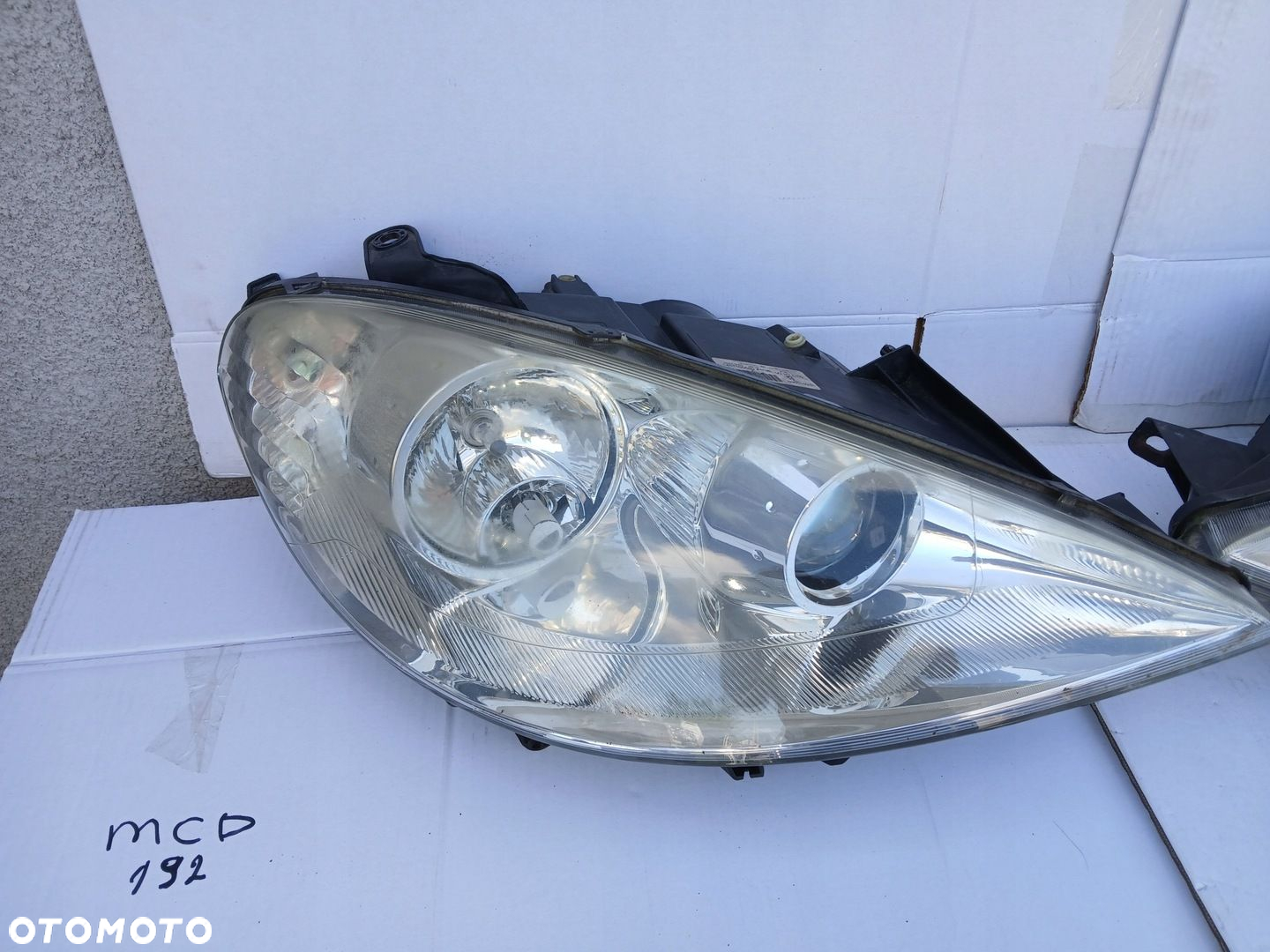 PEUGEOT 807 lampa lewa prawa przód 1401105780 1401105680 Europa - 4