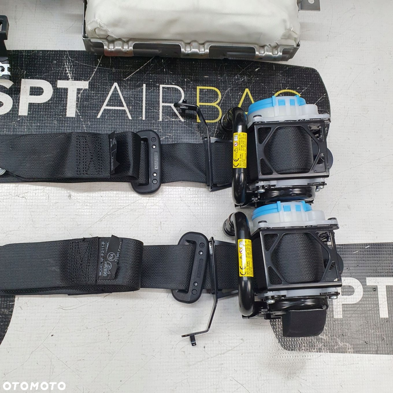 TOYOTA C-HR CHR DESKA ROZDZIELCZA KONSOLA KOKPIT PULPIT PODUSZKI AIRBAG AIR BAG PASY KIT SET - 9