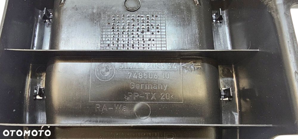 Bmw E60 E61 E63 Tunel Kanał Tarczy Hamulcowej Prawy 7203964 7033756 7039132 - 11