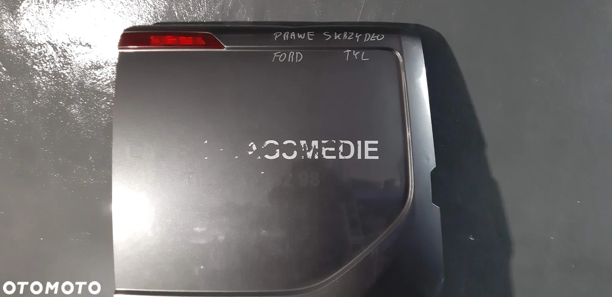 Drzwi skrzydłowe prawy tył FM6E Ford Transit Custom 2.0d 2017r - 6