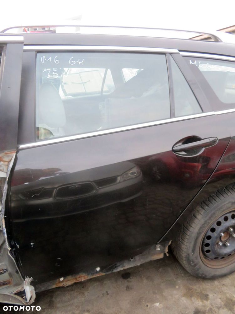 DRZWI TYLNE LEWE 6 II GH KOMBI 35N  CZARNY MAZDA 2007-2010 - 1