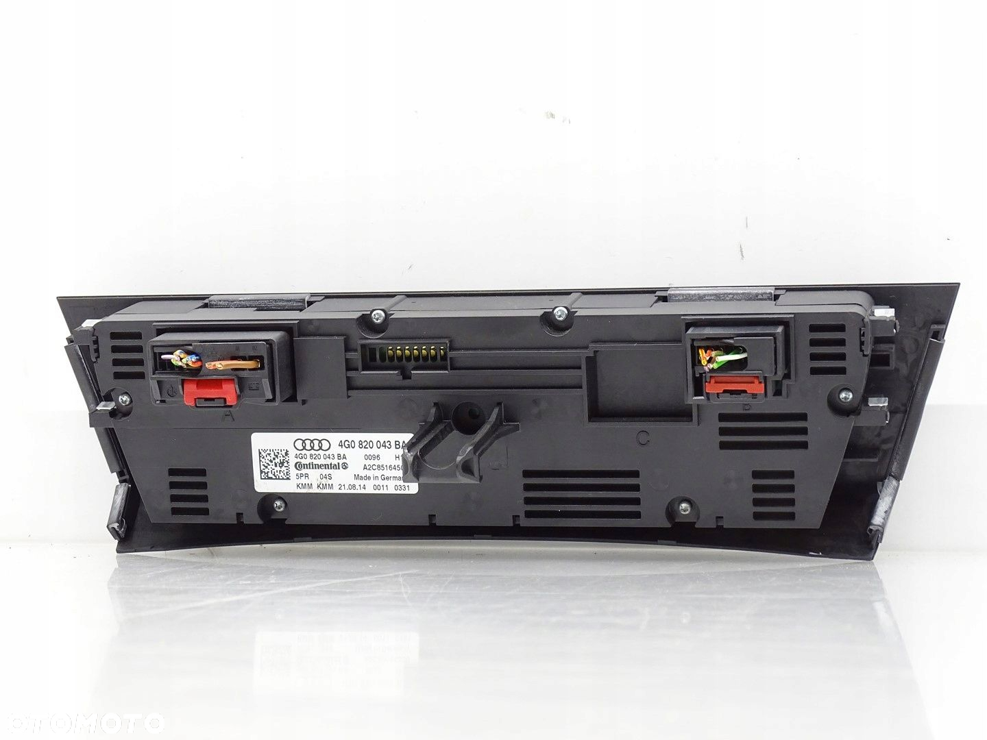 PANEL PRZEŁĄCZNIK NAWIEWU KLIMY KLIMATYZACJI AUDI A6 C7 4G 4G0820043BA - 2