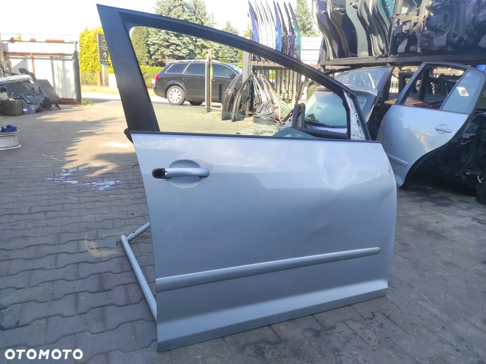 DRZWI PRAWE PRZEDNIE PRAWY PRZÓD VW GOLF 5 V 6 VI PLUS + LA7W SREBRNE WYSYŁKA !!! - 5