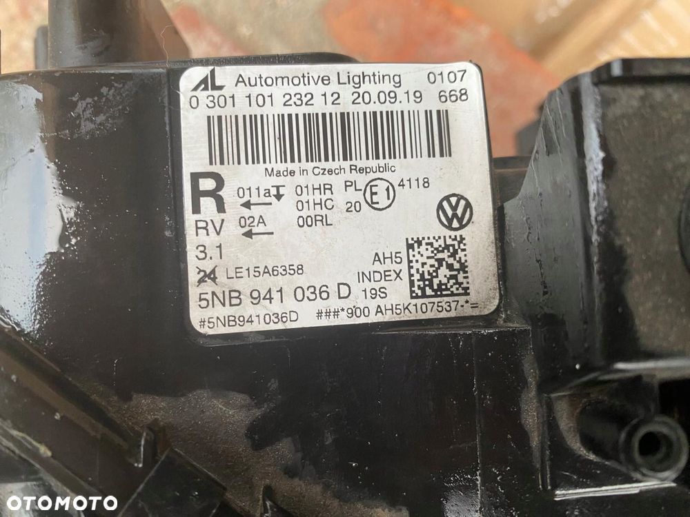 lampa przednia tiguan ii r-line 2019 5nb941773d 5nb941036d - 7