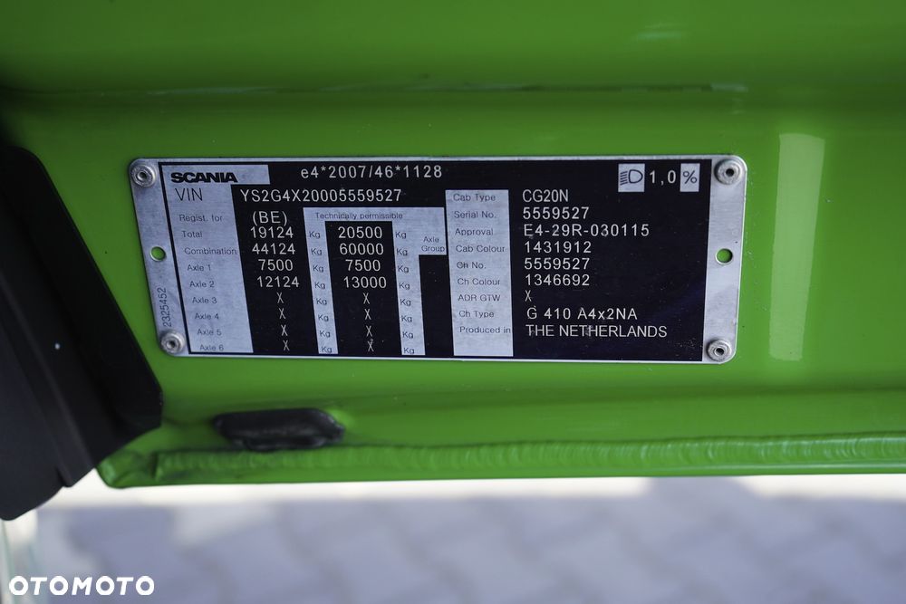 Scania G 410 / EURO 6 / ACC / RETARDER / MAŁY PRZEBIEG - 11