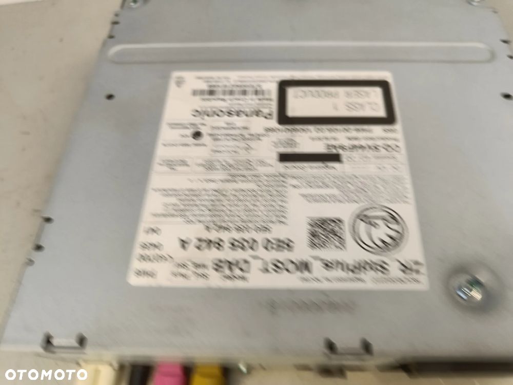 Czytnik kart Skoda Octavia 3 III Jednostka Radia Radio 5E0035842A - 6