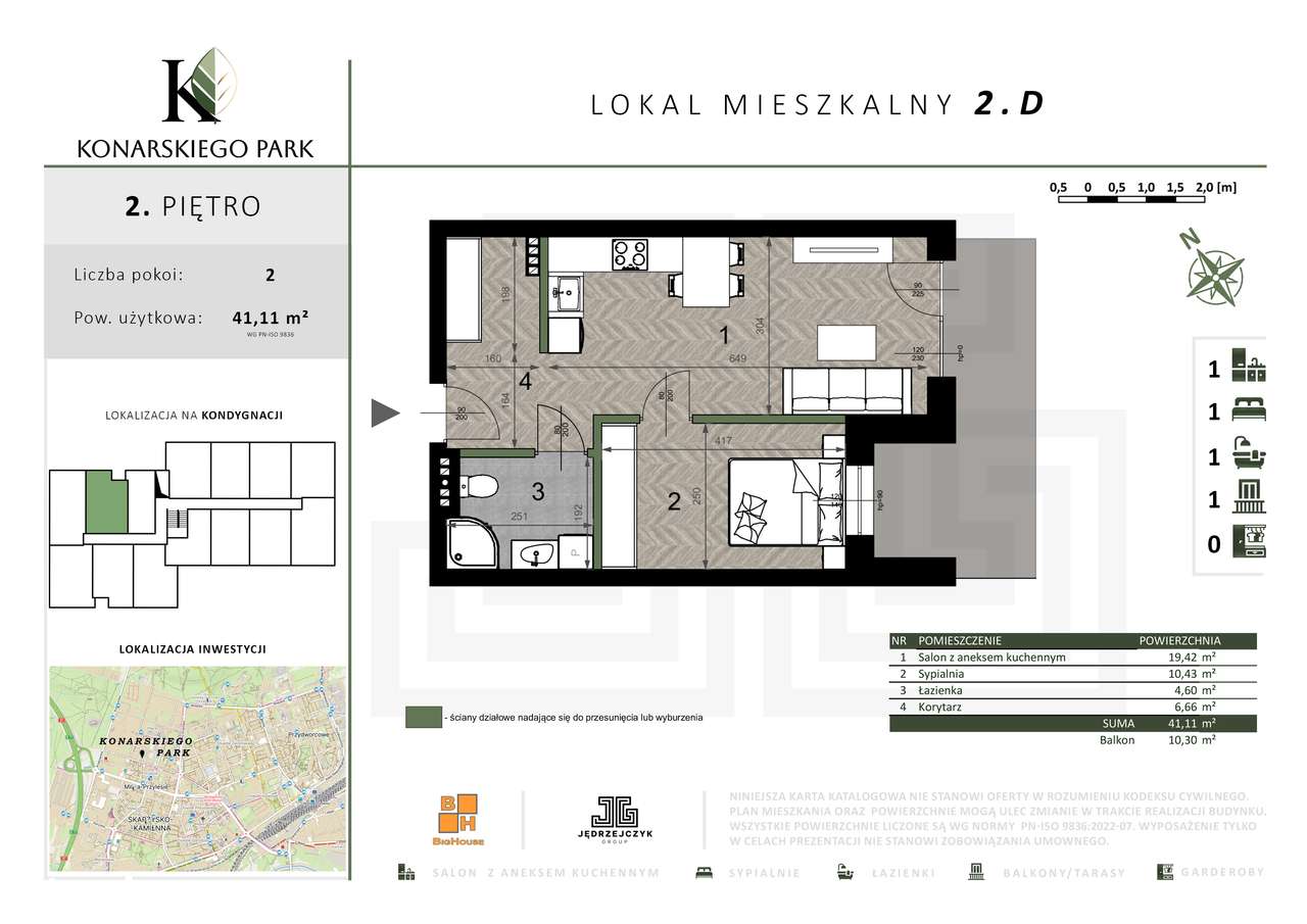 MIESZKANIE 2.D | KONARSKIEGO PARK