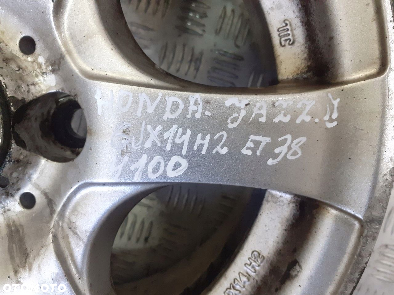 FELGI 14” ALUMINIOWE KOMPLET HONDA JAZZ II - 6