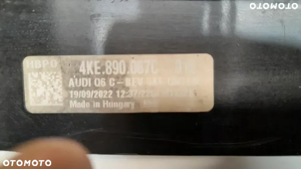 AUDI E TRON E-TRON WLOT POWIETRZA ŻALUZJA 4KE890067C - 7