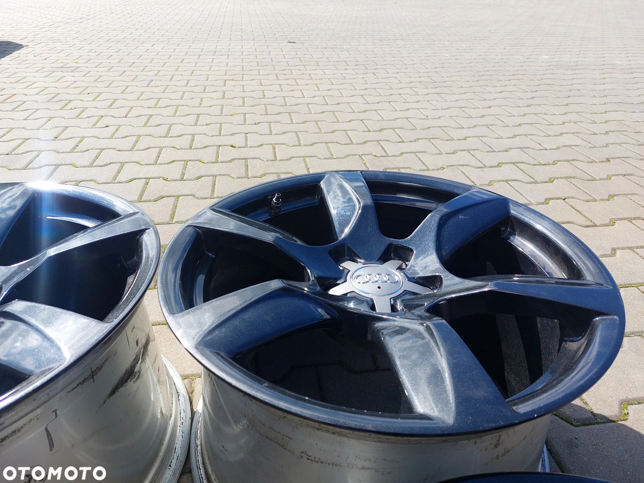 AUDI R8 AUDI TT A3 FELI ALUMINIOWE R18 8.5J ET42 10.5J ET50 5X112 ORYGINAŁ PROSTE! - 4