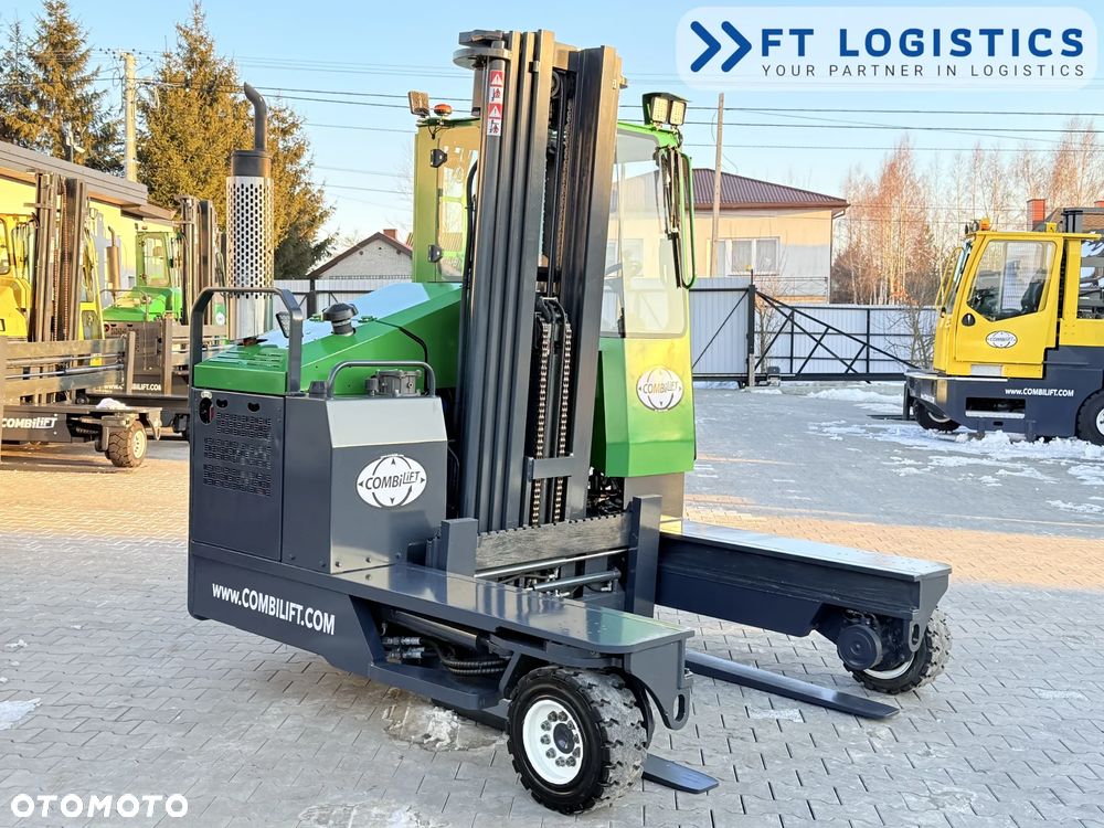 Combilift WÓZEK CZTEROKIERUNKOWY - WIELOKIERUNKOWY | COMBILIFT C4000 | GAS | TRIPLEX 5550MM | POZYCJONER WIDEŁ | PEŁNA KABINA | WOLNY SKOK | STAN IDEALNY | Szeroka oferta wózków czterokierunkowych i bocznych, dopasowanych do różnorodnych potrzeb i zastosowań - 5