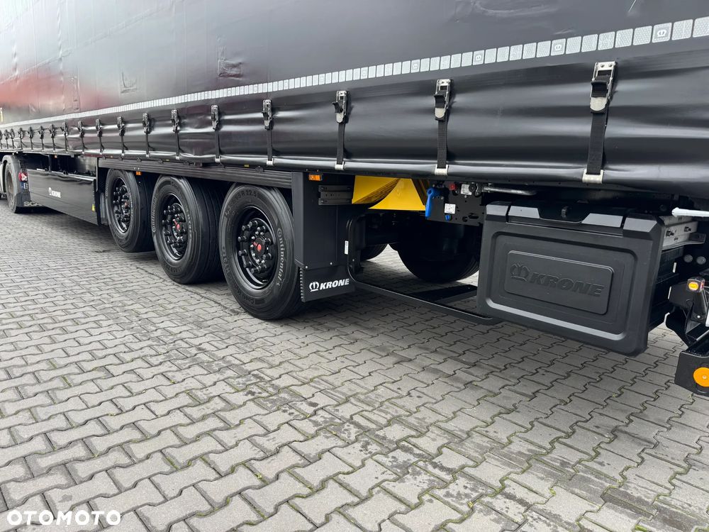 Krone NACZEA FIRANKA STANDARD, XL, SAF, OŚ PODNOSZNA, KOSZ PALETOWY, 2024 R. KRAJOWA, JAK NOWA - 11