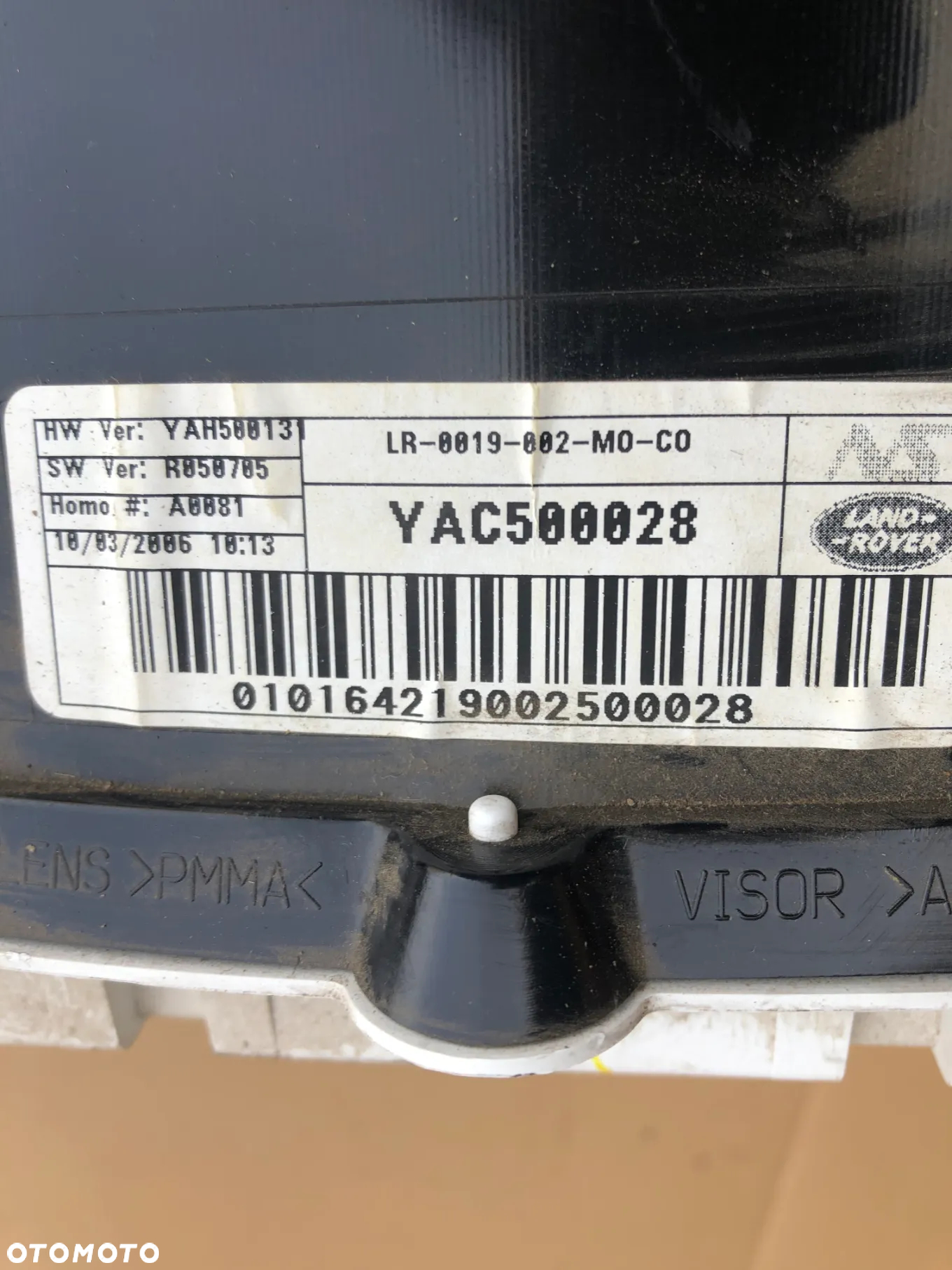 Licznik RHD YAC500028 Land Rover Discovery 3 III 2.7 TDV6 - 2