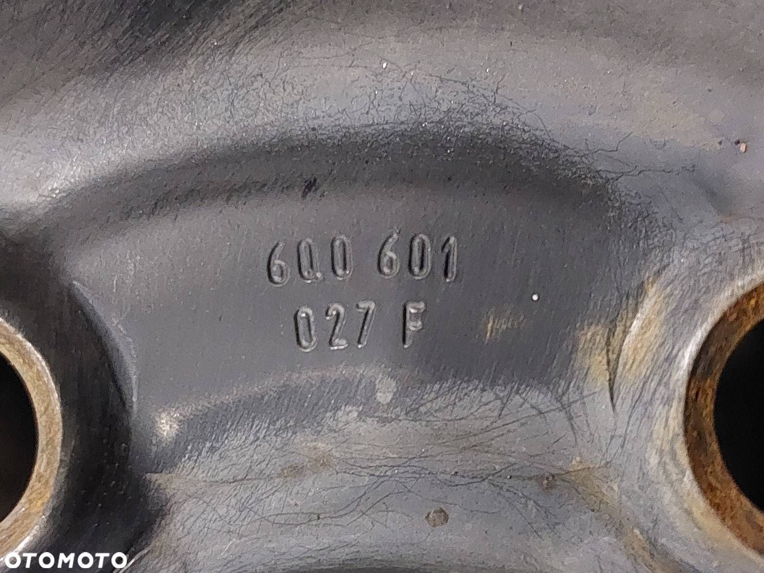 FELGA STALOWA 1 SZT 5x100 6Jx14 ET43 FI57,1 SEAT VW SKODA 6Q0601027F - 4
