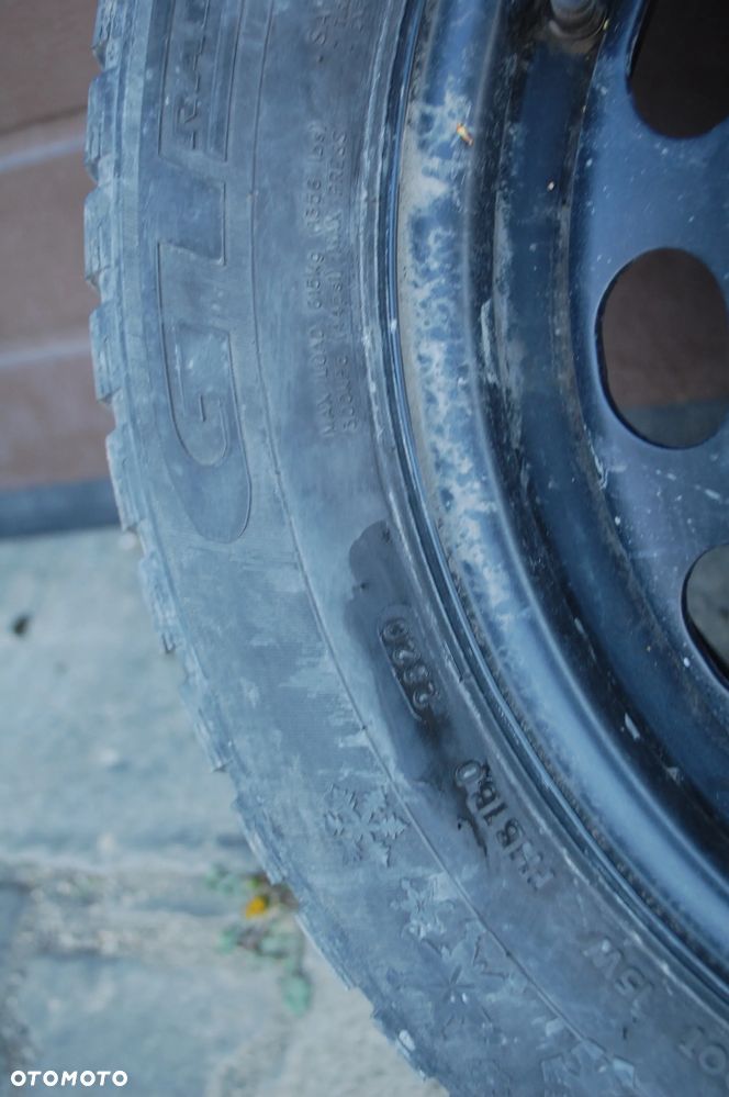 KOŁA FELGI STALOWE + OPONY ZIMOWE 2020R. 205/55R16 5X112 ET50 6J KBA43733 AUDI A3 8P SKODA VW GOLF V SEAT - 12