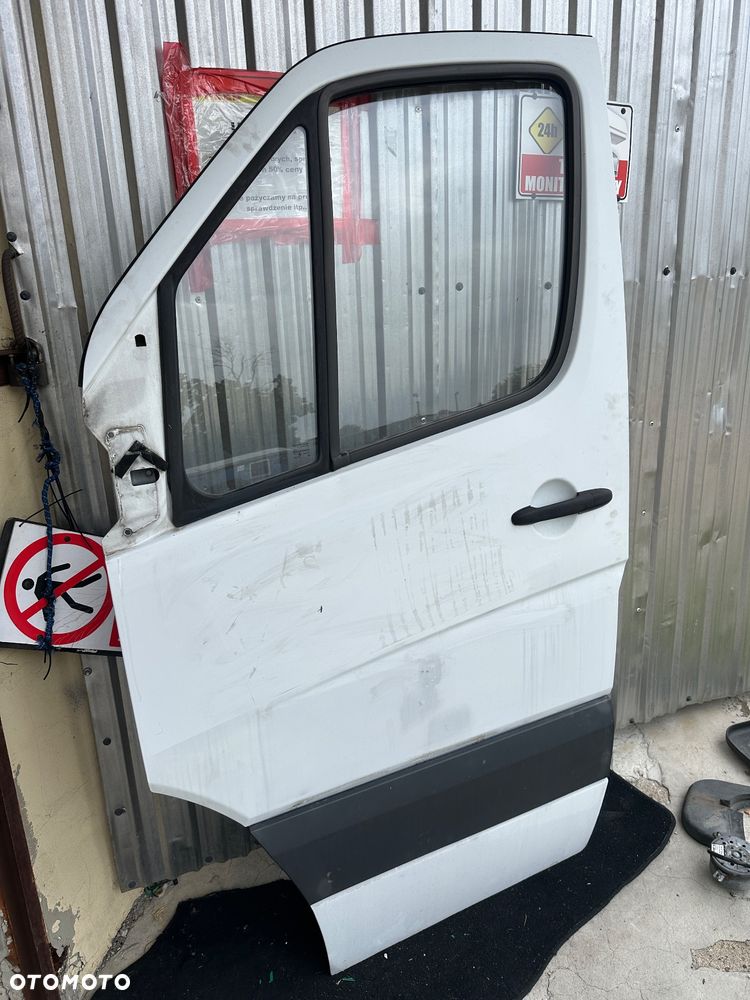 MERCEDES sprinter 906 crafter drzwi lewe PRAWE  przednie  przód białe - 10